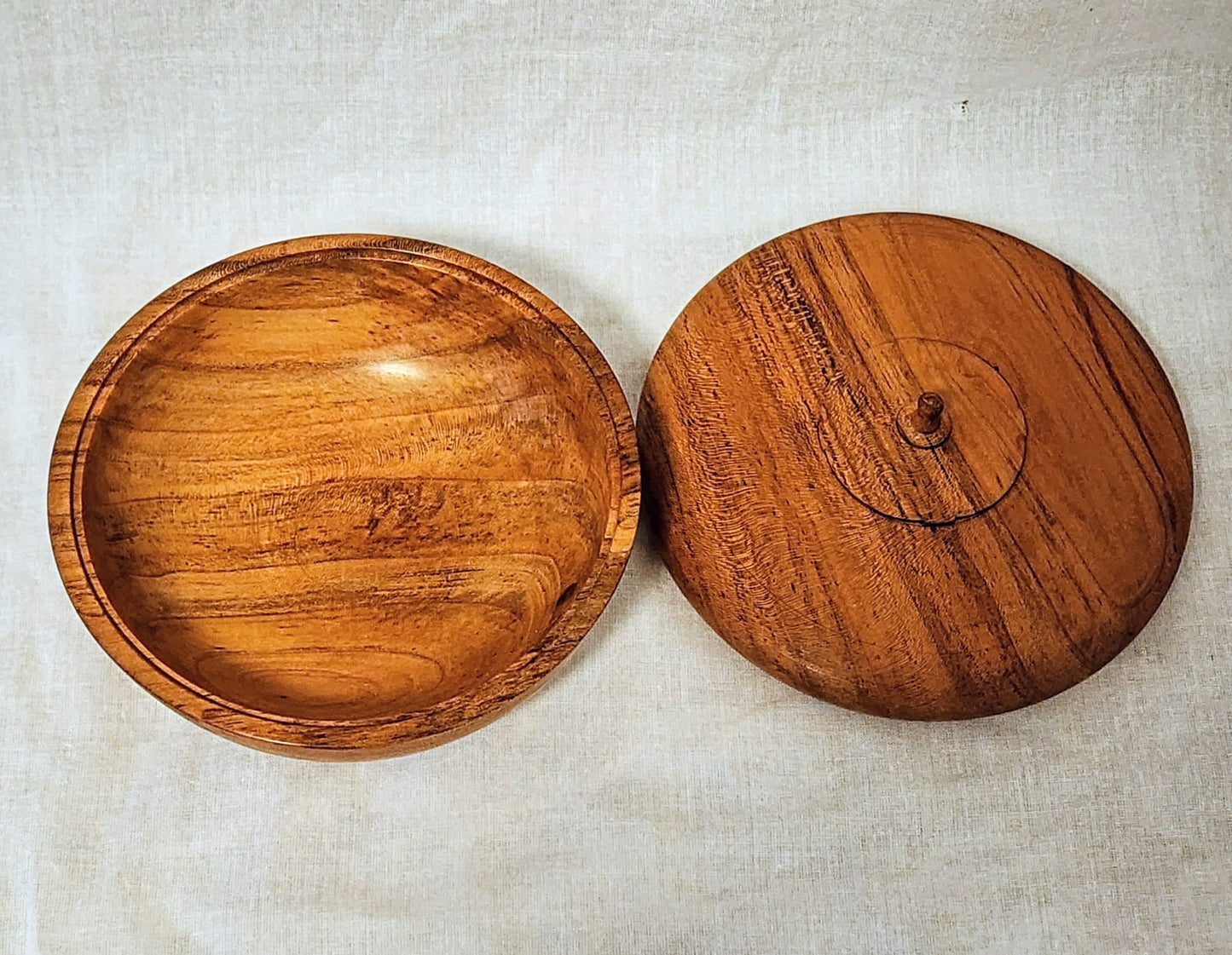 Apple Wood Spice Box