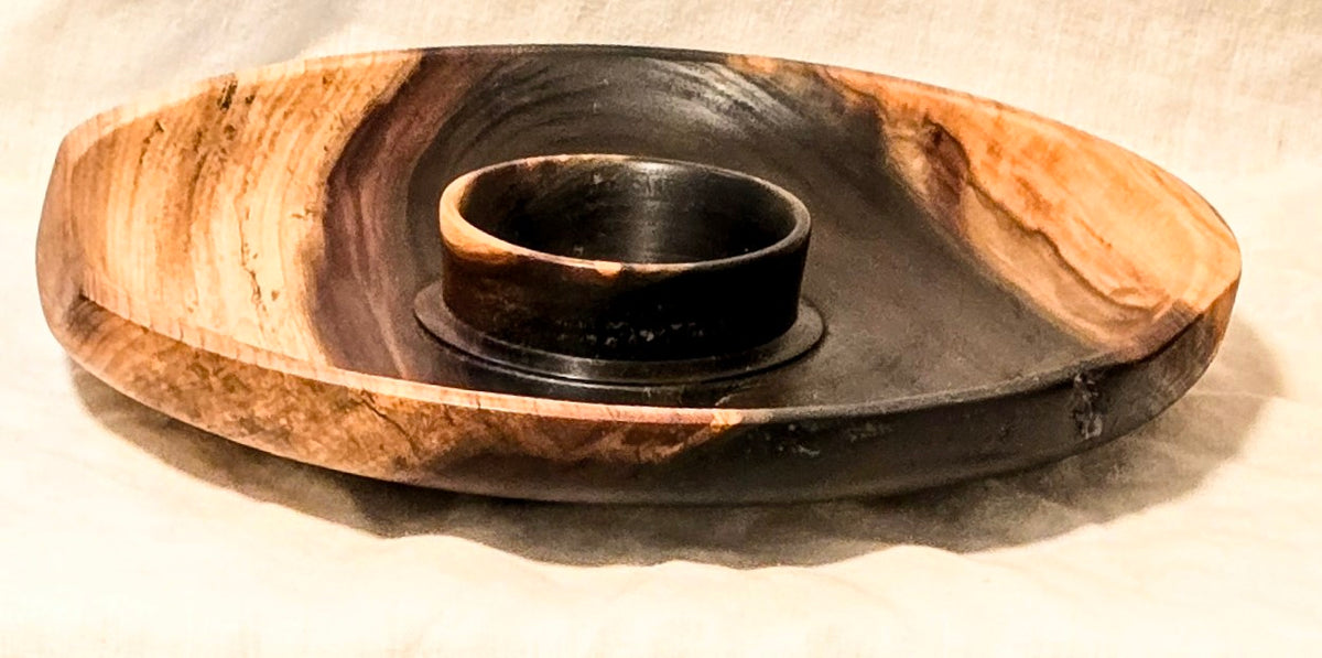 Poplar Chip N Dip Platter