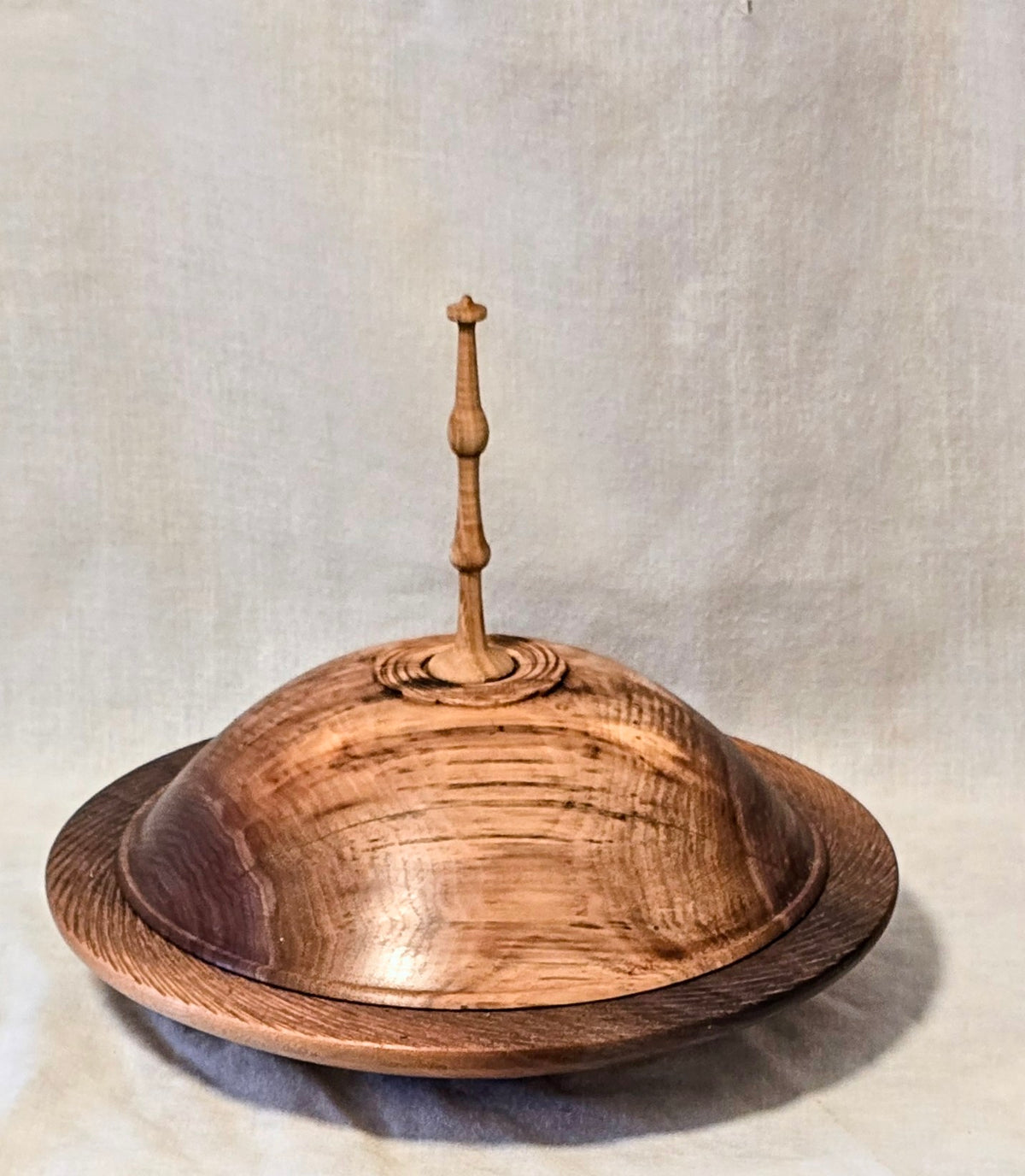 Finial Black Walnut Platter