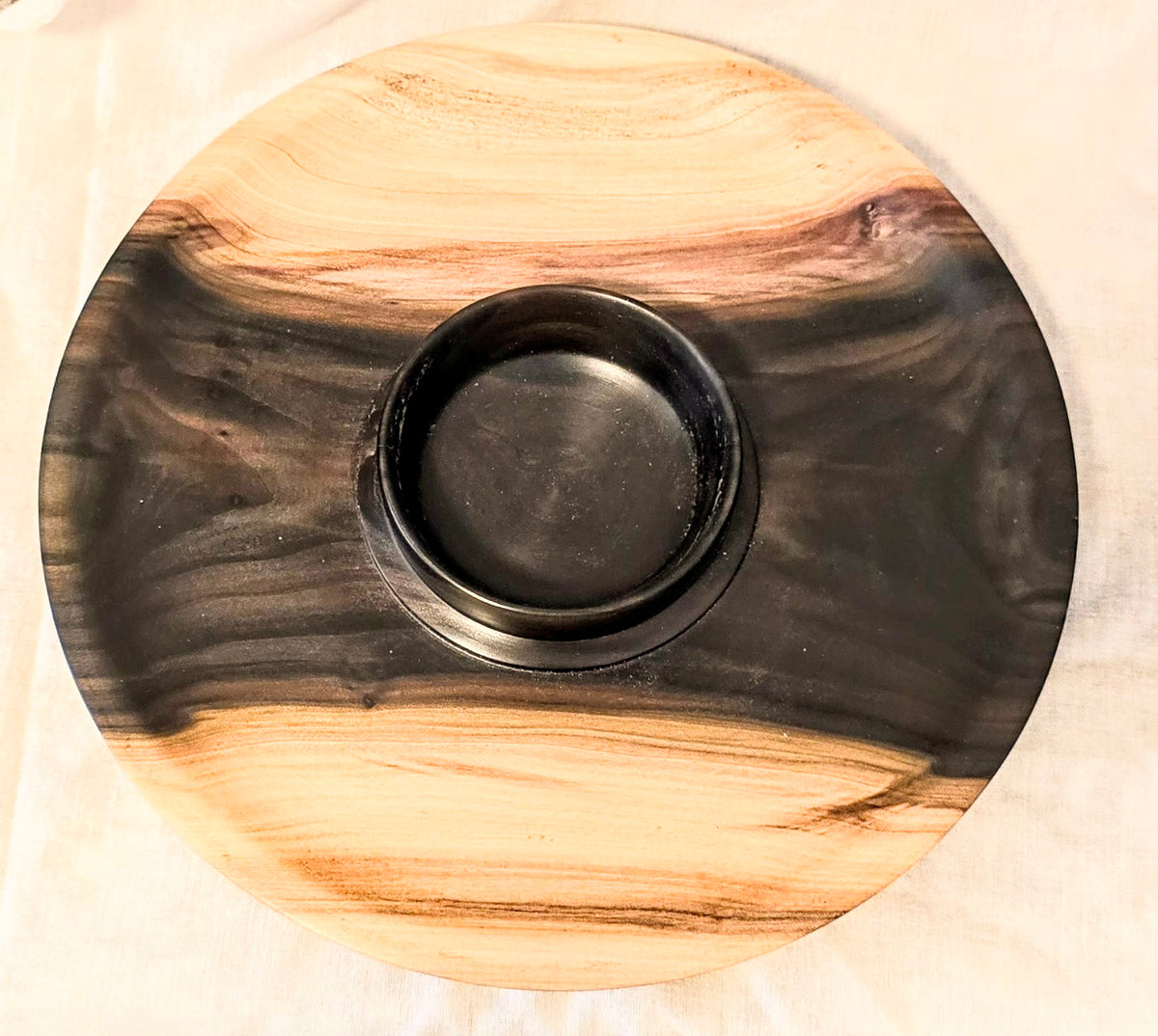 Poplar Chip N Dip Platter