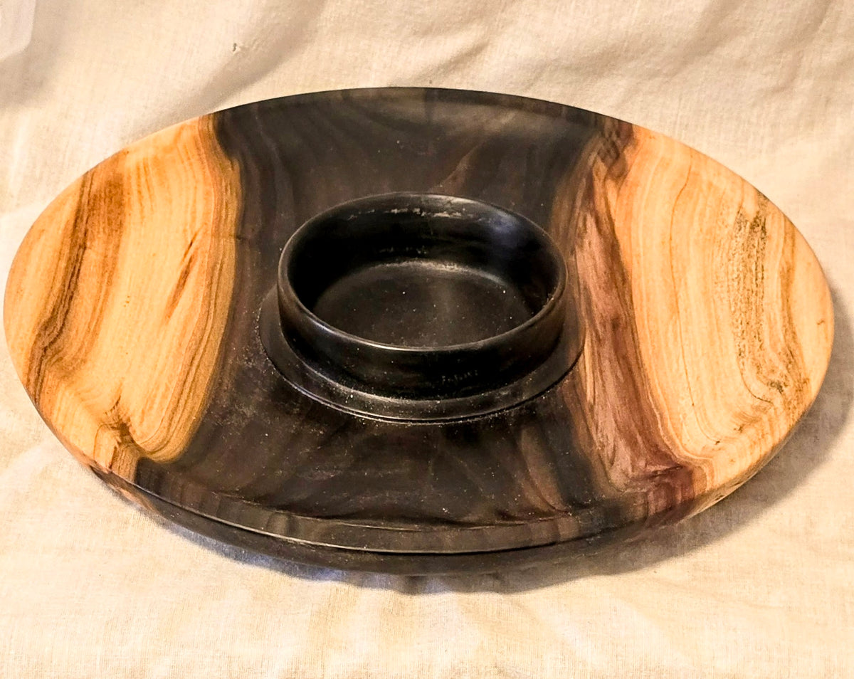 Poplar Chip N Dip Platter