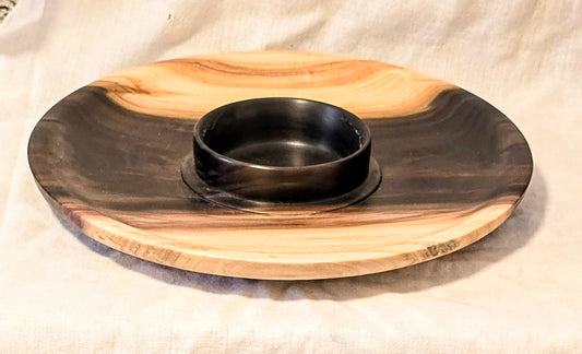 Poplar Chip N Dip Platter