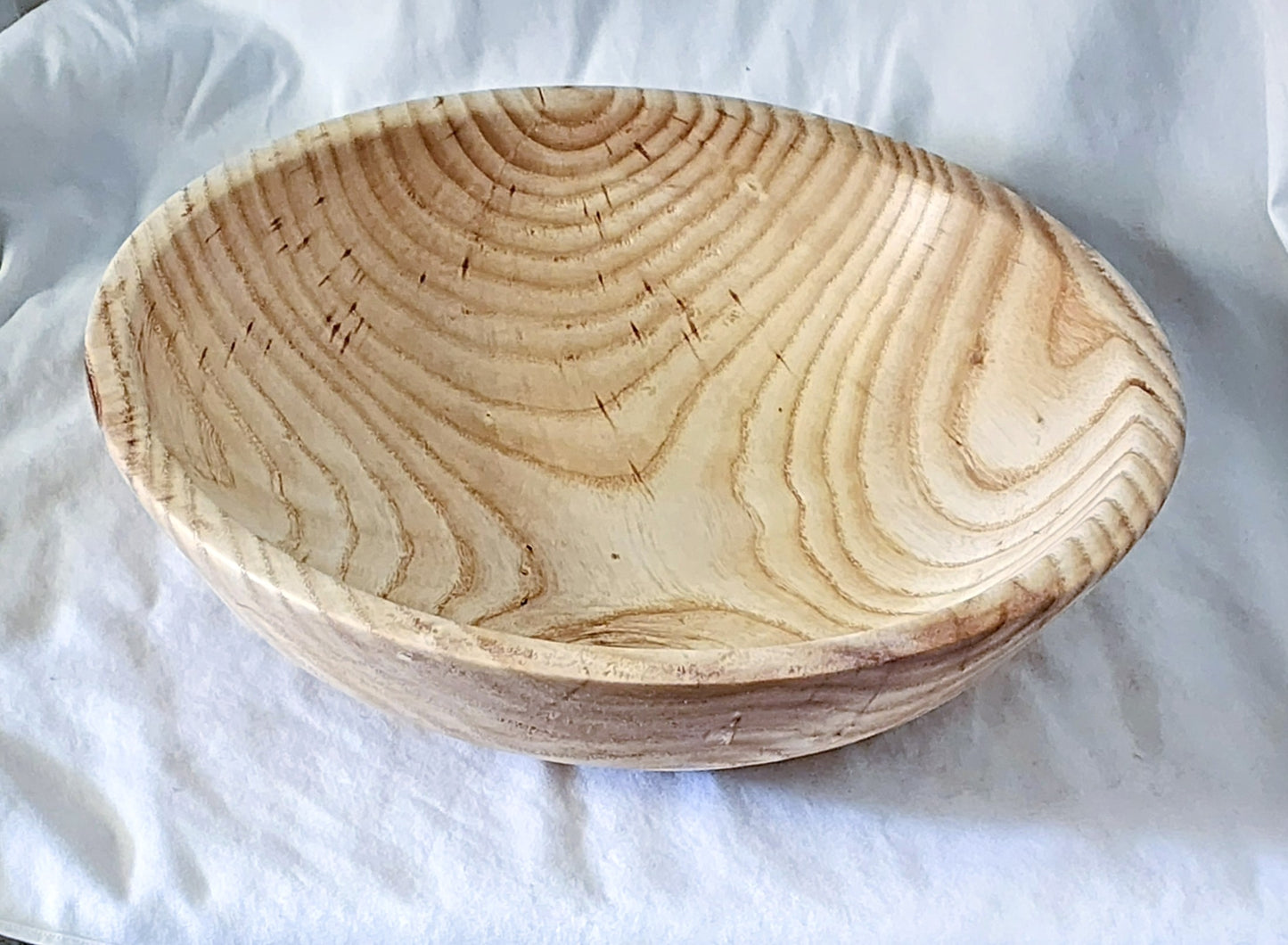 Ash Wood Fruit Bowl