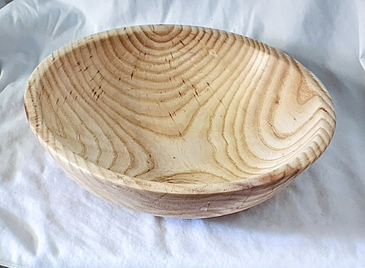 Ash Wood Fruit Bowl