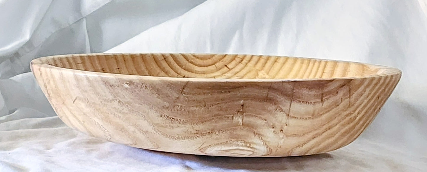 Ash Wood Fruit Bowl