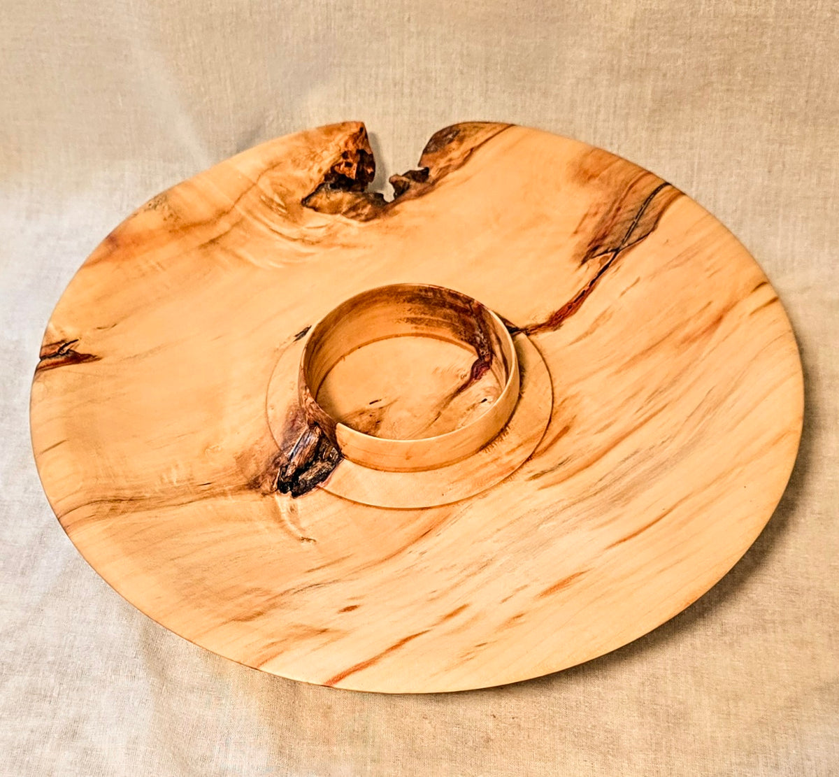 Box Elder Chip N Dip Platter