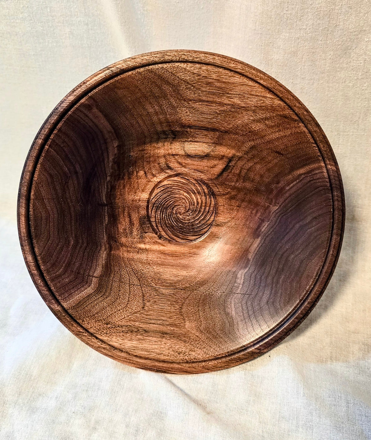 Finial Black Walnut Platter